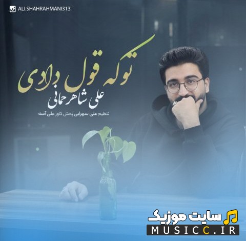 اهنگ جدید علی شاهرحمانی به نام تو که قول دادی با بهترین کیفیت